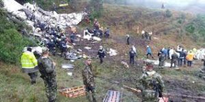 Tragedia aérea mundialen el fútbol