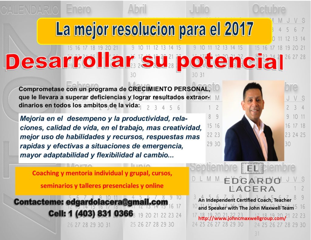 Edgardo lacera Desarrolla tu Potencial- Calgary