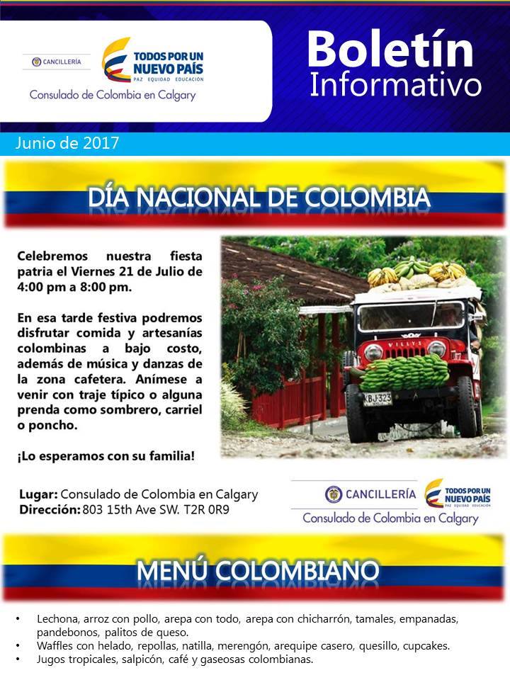 Julio 21 - Día Nacional de Colombia - Calgary AB