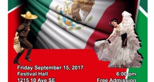 Viernes Septiembre 15 de 2017 . Independencia Mexicana ( EL GRITO ) Calgary Alberta