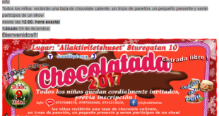 Dic 9-2017 Chocotatada (Calgary Peruvian Community Association)