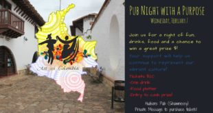 Miercoles Febrero 7-2018 - Pub Night with a Purpose- Eventos Latinos en Alberta- Eventos Calgary AB Canada