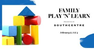 Febrero 2 - 4 - Family Play 'N' Learn- Southcentre Mall- Eventos Latinos en Alberta - @latinosenalbeta.ca